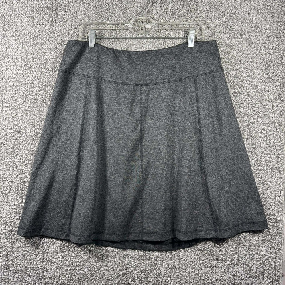 Patagonia Skort Gray Heathered Stretch Active - Womens Large